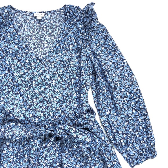 J. Crew Lightweight Cotton Puff-Sleeve Mini Dress - Picture 4 of 16